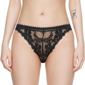 Stella McCartney Black Nylon Brief NWT!